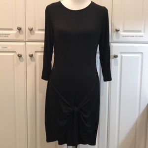 Amelia James black dress